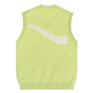 NWT Metalwood Studio Sweater Vest Golf Kiwi